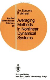 book Averaging Methods in Nonlinear Dynamical Systems