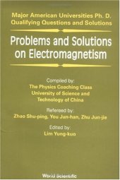 book Problems and Solutions on Electromagnetism