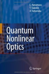 book Quantum nonlinear optics