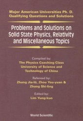 book Problems and Solutions on Solid State Physics, Relativity and Miscellaneous Topics 