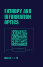 book Entropy and information optics