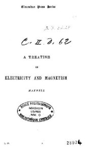 book A Treatise on Electricity and Magnetism