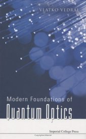 book Modern foundations of quantum optics