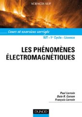 book Les phenomenes electromagnetiques: cours, exercices