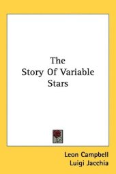 book The Story of Variable Stars