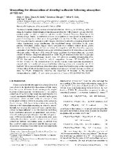book Unraveling the dissociation of dimethyl sulfoxide following absorption at 193 nm