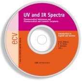 book UV and IR Spectra Pharmaceutical Substances (UV and IR) and Pharmaceutical and Cosmetic Excipients (IR)