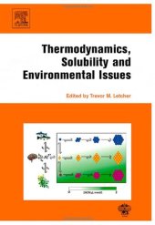 book Thermodynamics, Solubility and Environmental Issues