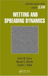 book Wetting and Spreading Dynamics