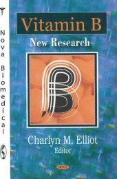 book Vitamin B: New Research