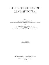 book The Structure of Line Spectra