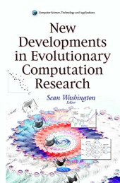 book New Developments in Evolutionary Computation Research