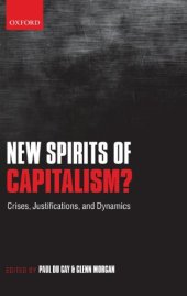 book New Spirits of Capitalism?: Crises, Justifications, and Dynamics