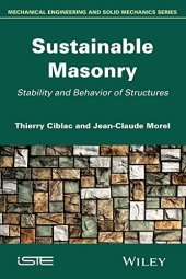 book Sustainable Masonry: Stability and Behavior of Structures