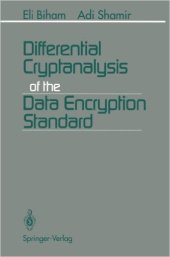 book Differential Cryptanalysis of the Data Encryption Standard