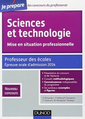 book Sciences et technologie - Mise en situation professionnelle - Professeur des écoles - Admission 2014: Professeur des écoles - Nouveau concours