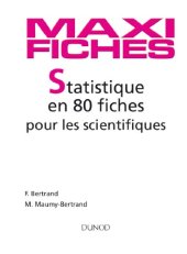 book Maxi fiches de Statistique pour les scientifiques