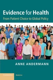 book Evidence for Health: From Patient Choice to Global Policy