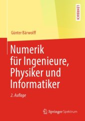 book Numerik für Ingenieure, Physiker und Informatiker