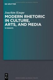 book Modern Rhetoric in Culture, Arts, and Media