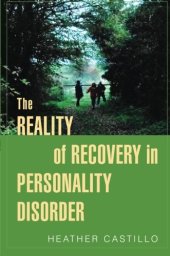 book The Reality of Recovery in Personality Disorder