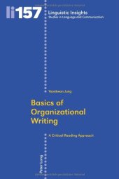 book Basics of Organizational Writing: A Critical Reading Approach