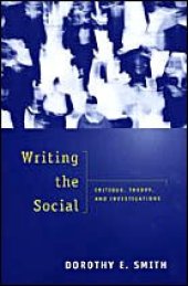 book Writing the Social: Critique, Theory, and Investigations