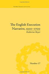 book The English Execution Narrative, 1200-1700