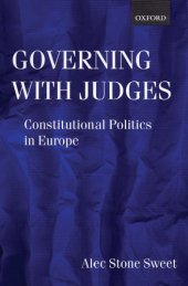 book Governing with Judges: Constitutional Politics in Europe