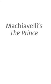 book Machiavelli's 'The Prince': A Reader's Guide