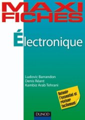 book Maxi fiches d'électronique