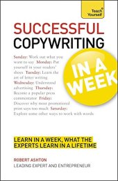 book Copywriting in a Week: Teach Yourself