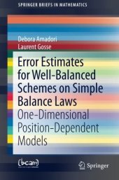 book Error Estimates for Well-Balanced Schemes on Simple Balance Laws: One-Dimensional Position-Dependent Models