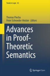 book Advances in Proof-Theoretic Semantics