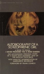 book Autobiography of a Schizophrenic Girl