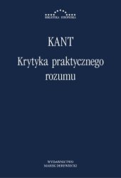 book Krytyka praktycznego rozumu