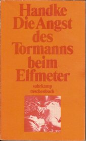 book Die Angst des Tormanns beim Elfmeter: Erzählung