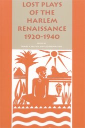 book Lost Plays of the Harlem Renaissance, 1920-1940