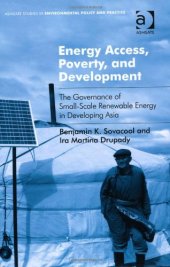 book Energy Access, Poverty, and Development: The Governance of Small-Scale Renewable Energy in Developing Asia