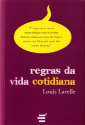 book Regras da vida cotidiana