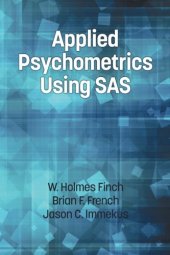 book Applied Psychometrics using SAS