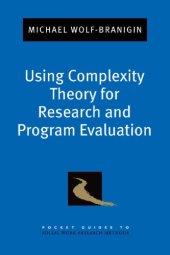 book Using Complexity Theory for Research and Program Evaluation