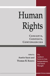 book Human Rights: Concepts, Contests, Contingencies