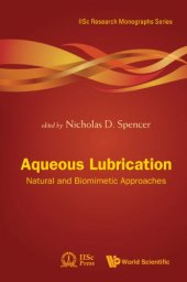 book Aqueous Lubrication : Natural and Biomimetic Approaches