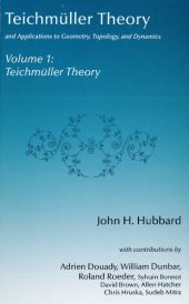 book Teichmüller Theory And Applications To Geometry, Topology, And Dynamics. Volume 1 Teichmüller Theory