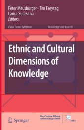 book Ethnic and Cultural Dimensions of Knowledge