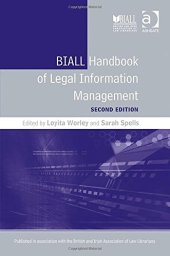 book BIALL Handbook of Legal Information Management