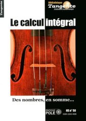 book Le calcul intégral : Des nombres, en somme...