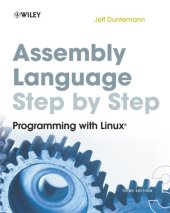 book Assembly Language Step-by-Step: Programming with Linux