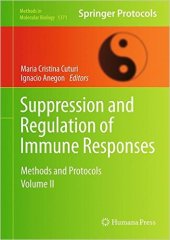 book Suppression and Regulation of Immune Responses: Methods and Protocols, Volume II